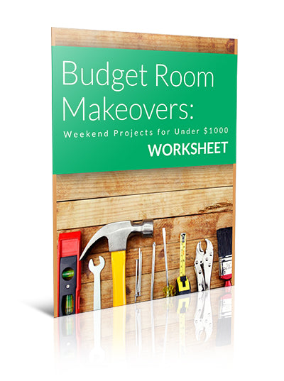 Worksheet : Budget Room Makeovers Weekend Projects for Under $1000 Worksheet